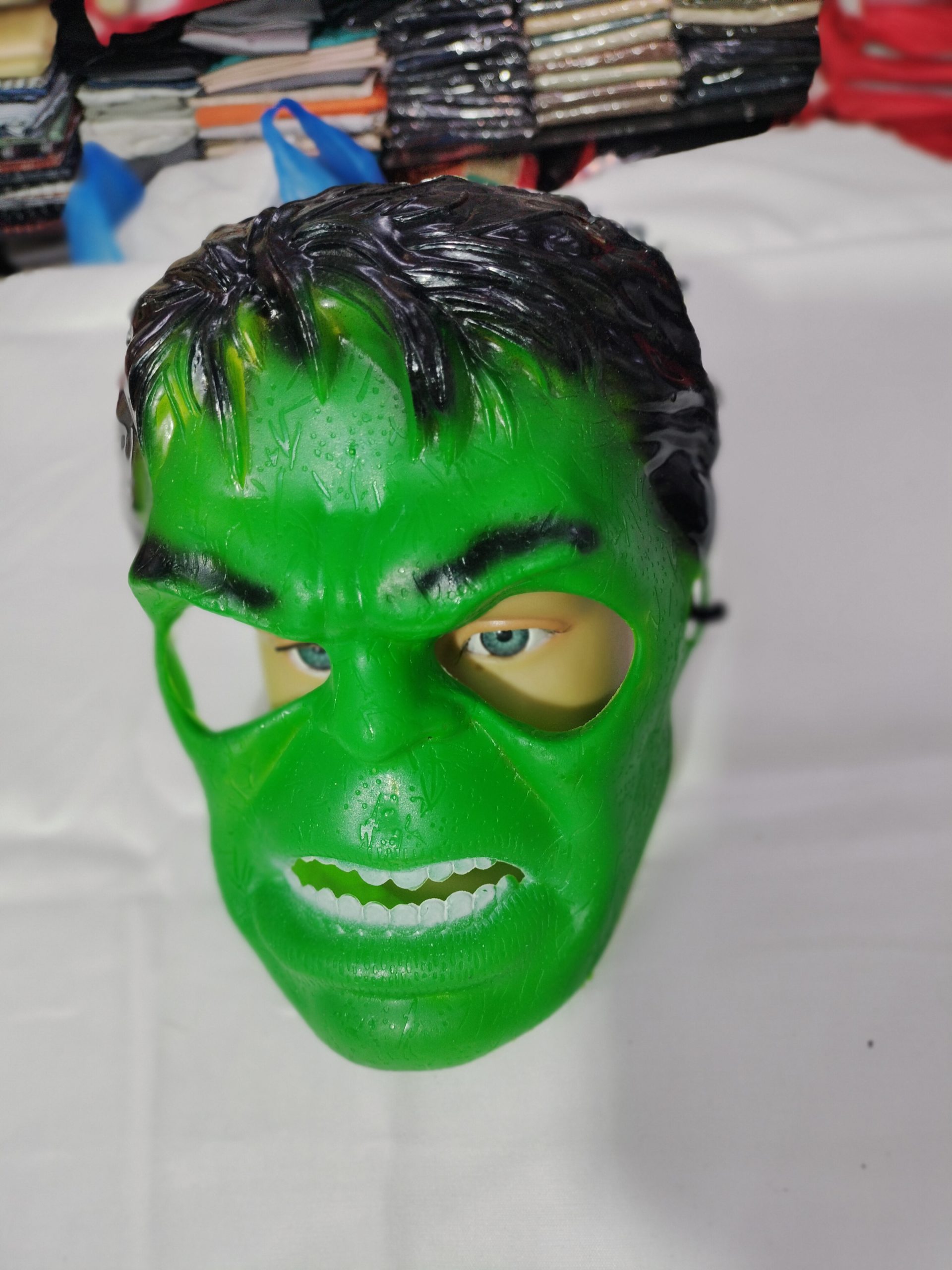 oplus_50 Hulk Face Cosplay Mask for Kids - Image 1