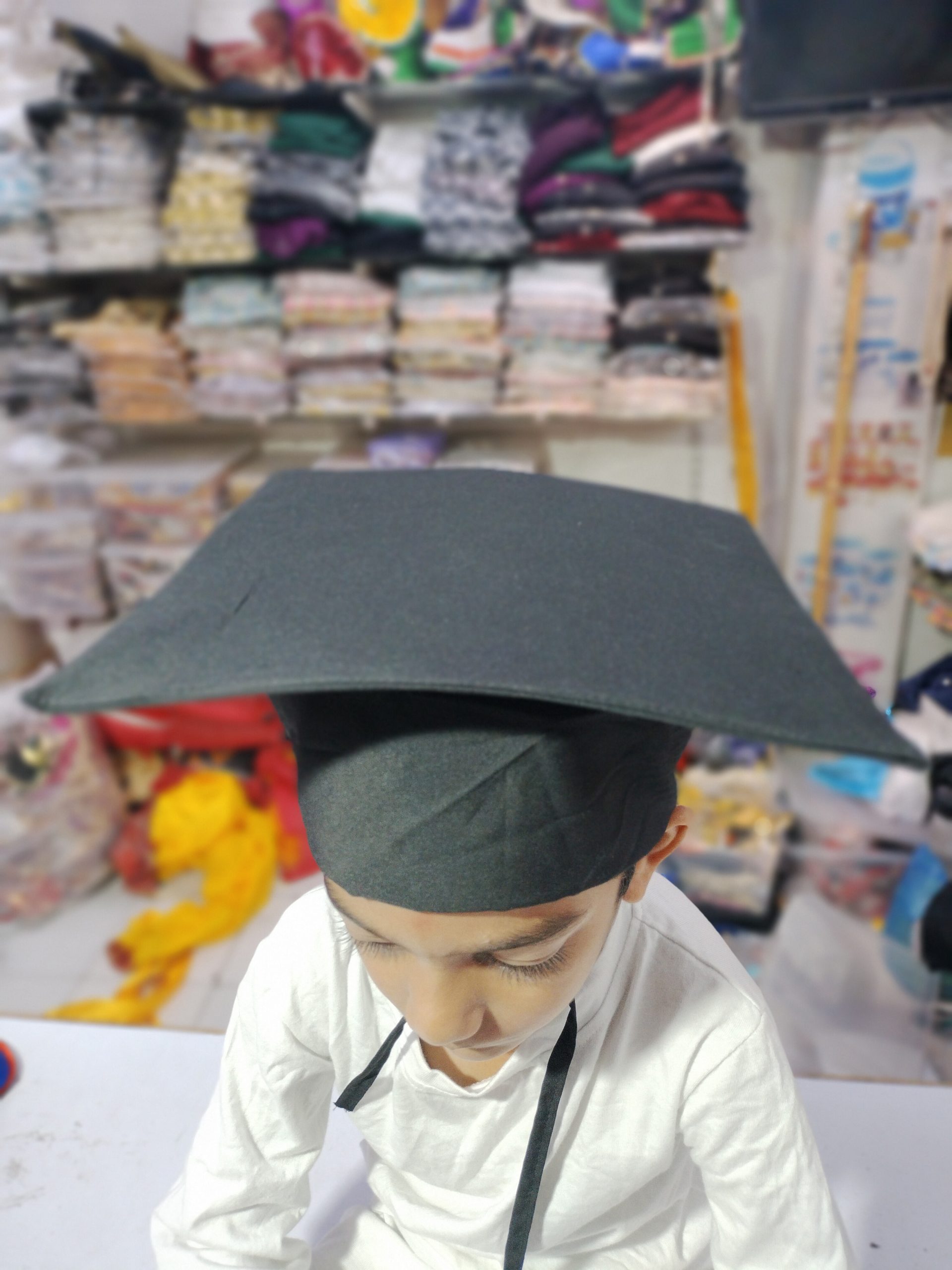 oplus_48 Graduation Degree Cap for Kids - Image 1