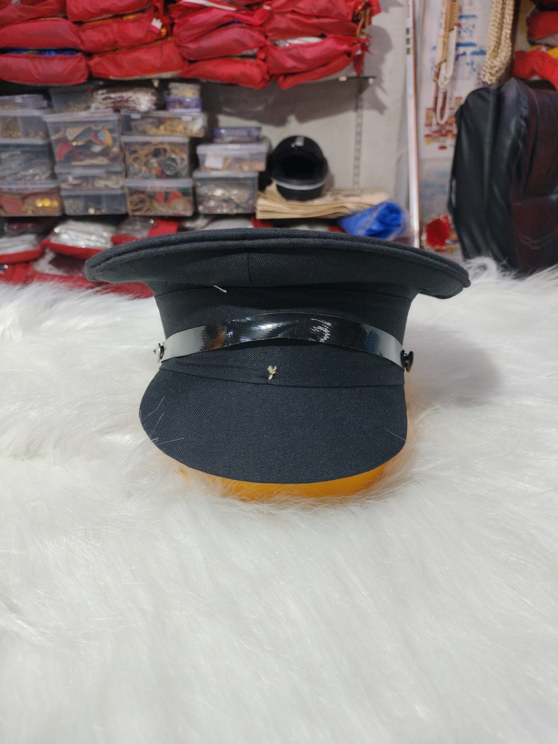 oplus_50 Police cap Black - Image 1