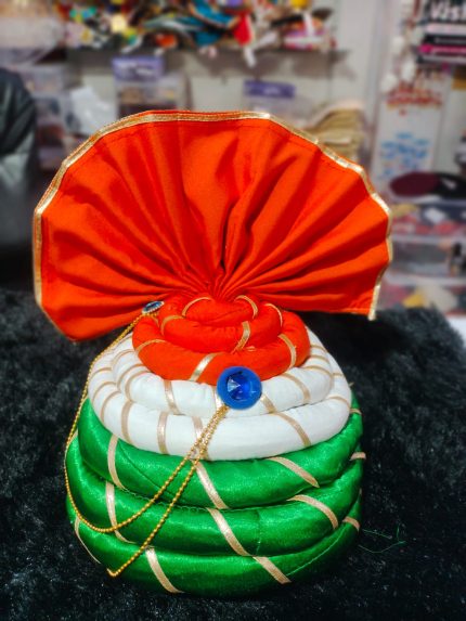 Shivaji Maharaj Pagdi For Kids (TIRANGA)