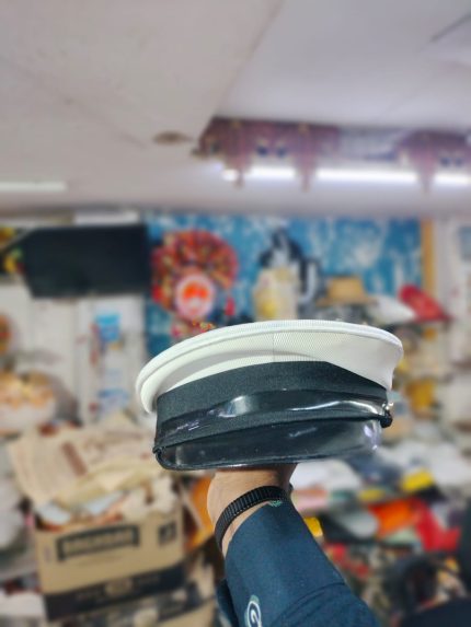 White Amd Black Professional Car Driver Cap for Adults & Kids