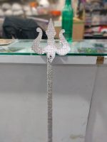 WOODEN TRSHUL SILVER - Image 2